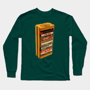 Napa Valley 80s Cassette Tapes: Version 2 Long Sleeve T-Shirt